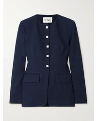 TOVE - Moya Wool-Twill Jacket - Lyst