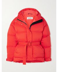 Ienki Ienki - Michlin Hooded Belted Quilted Shell Down Jacket - Lyst