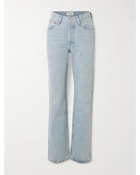 Agolde - Kelly High-Rise Straight-Leg Jeans - Lyst