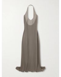 Rick Owens - Haltar Silk Georgette Gown - Lyst