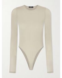Wardrobe NYC - Stretch-Jersey Bodysuit - Lyst