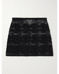 Calle Del Mar - Daisy Chain Crocheted Mini Skirt - Lyst