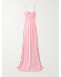 McQueen - Silk Maxi Dress - Lyst