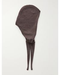 Lemaire - Knitted Wool Scarf - Lyst