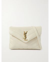 Saint Laurent - Sac Loulou Toy en cuir - Lyst