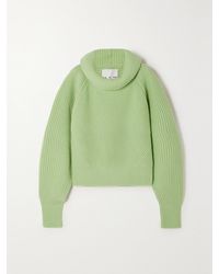 Sa Su Phi - Net Sustain Ribbed Wool And Cashmere-Blend Turtleneck Sweater - Lyst