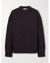 Our Legacy - Ribbed Merino Wool And Alpaca-Blend Sweater - Lyst