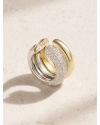 Yvonne Léon - 9-Karat And Diamond Ear Cuff - Lyst