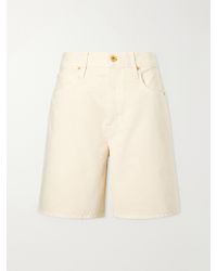 SLVRLAKE Denim - Square Cotton Short - Lyst