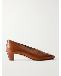 Calvin Klein - Bri Leather Pumps - Lyst