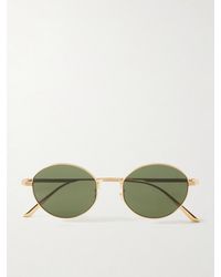 Oliver Peoples - Khaite 1994C Round-Frame Metal Sunglasses - Lyst