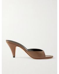 Jude - Haze Leather Mules - Lyst