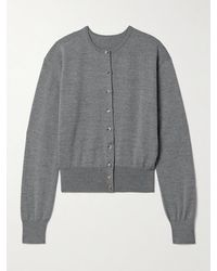 KHAITE - Jackie Cardigan Aus Einer Wollmischung - Lyst