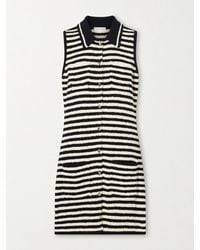 Altuzarra - Mamie Striped Cotton-Blend Bouclé Mini Dress - Lyst