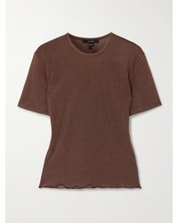 The Park - Luna Semi-Sheer Lyocell T-Shirt - Lyst