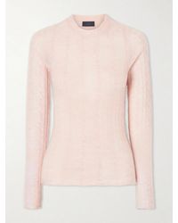 Haikure - Sey Cable-Knit Alpaca-Blend Sweater - Lyst