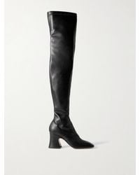 Chloé - Janis Leather Over-The-Knee Boots - Lyst
