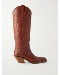 Gabriela Hearst - Capitana 50 Leather Knee Boots - Lyst