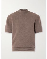 Jacquemus - Castagna Wool And Cashmere-Blend Turtleneck Sweater - Lyst