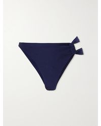 Cult Gaia - Charmaine Asymmetric Metallic Bikini Briefs - Lyst