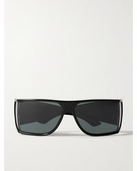 Saint Laurent - Oversized D-Frame Acetate Sunglasses - Lyst
