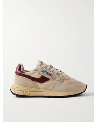 Autry - Reelwind Low Sneakers Aus Veloursleder, Mesh Und Shell Mit Lederbesätzen - Lyst
