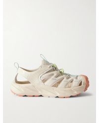 Hoka One One - Hopara Cutout Rubber-Trimmed Mesh Sandals - Lyst
