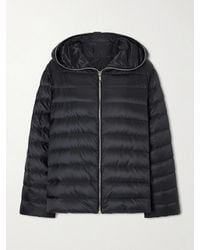 Rick Owens - Moncler Hooded Quilted Shell Down Jacket - Lyst