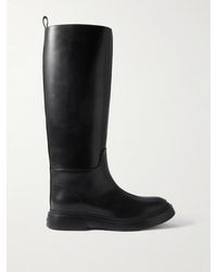 Proenza Schouler - Bank Kniehohe Stiefel Aus Leder - Lyst
