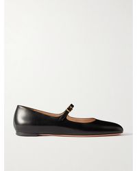 Bally - Banya Leather Mary Jane Ballet Flats - Lyst