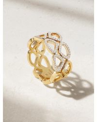 Marina B - Trina 18-Karat Diamond Ring - Lyst