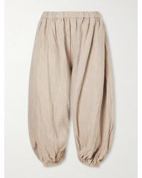 Comme des Garçons - Linen Wide-Leg Pants - Lyst