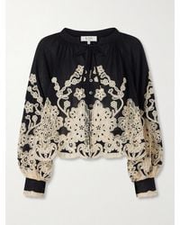 Sea - Gracelyn Broderie-Anglaise Cotton Blouse - Lyst
