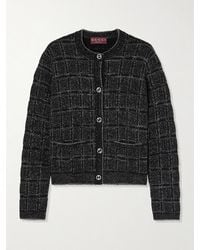 Gucci - Wool And Lamé Check Jacquard Cardigan, Ready-To-Wear - Lyst