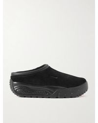 Nike - Acg Rufus Leather-Trimmed Suede Slip-On Sneakers - Lyst