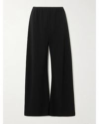 The Row - Galante Hose Mit Weitem Bein Aus Shell - Lyst