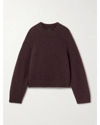 Nili Lotan - Tomaso Cashmere And Silk-Blend Sweater - Lyst