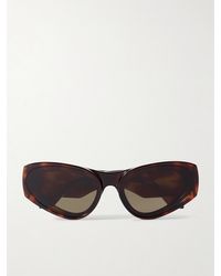 Loewe - Lunettes De Soleil Œil-De-Chat En Acétate Effet Écaille X Paula's Ibiza - Lyst
