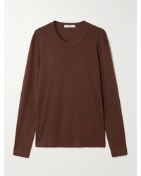 Lemaire - Cotton-Jersey T-Shirt - Lyst