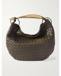 Bottega Veneta - Sardine Medium Intrecciato Leather Shoulder Bag - Lyst