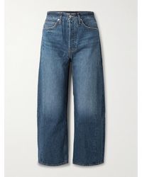 Veronica Beard - Ryder High-Rise Barrel-Leg Jeans - Lyst