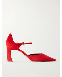 Gabriela Hearst - Devil Pump 80 Suede Pumps - Lyst