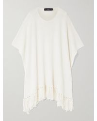 arch4 - Poncho En Cachemire À Franges Jules - Lyst