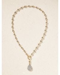 Lucy Delius - 14-Karat Diamond Necklace - Lyst