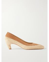 Gabriela Hearst - Peggy 50 Crocheted Suede Pumps - Lyst