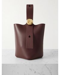 Loewe - Pebble Mini Leather Tote - Lyst