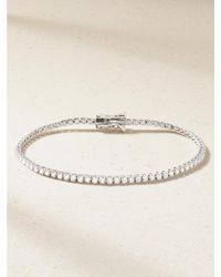 STONE AND STRAND - 14-Karat Diamond Tennis Bracelet - Lyst