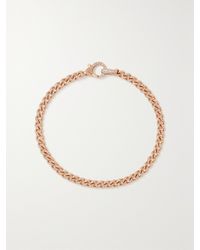SHAY - Baby 18-Karat Rose Diamond Bracelet - Lyst