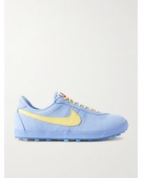 Nike - Astrograbber Leather-Trimmed Nubuck Sneakers - Lyst