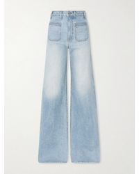 KHAITE - Delmonico High-Rise Wide-Leg Jeans - Lyst